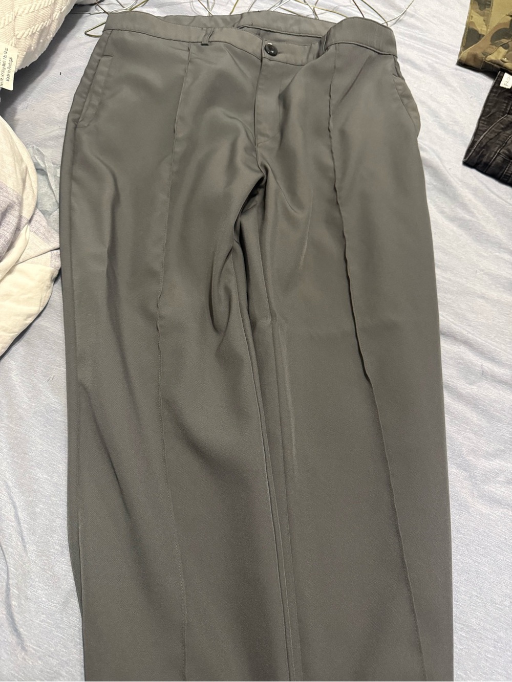 Men's Dress Pants in Gray - Classic Professional Trousers